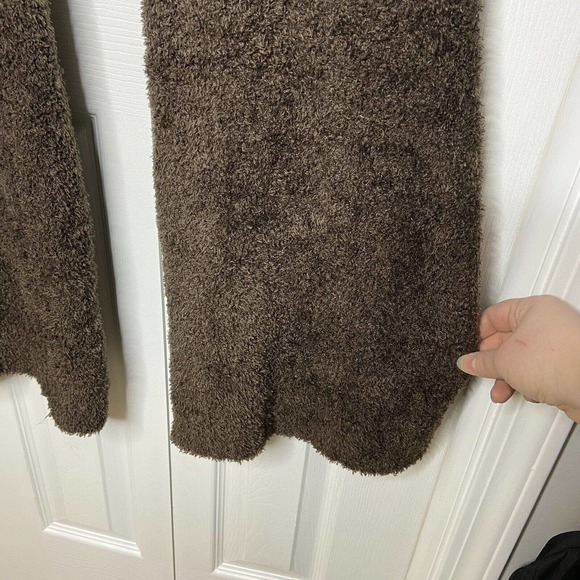 Urban Outfitters Out From Under Size Large Fuzzy Flare Lounge Pants Brown Plush - Picture 3 of 12